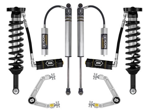 ICON 2023 Chevrolet Colorado 1.75-2.5in Stage 3 Suspension System w/ Billet UCA (2x ico76550R, 1x ico78761DJ, 1x ico71671)