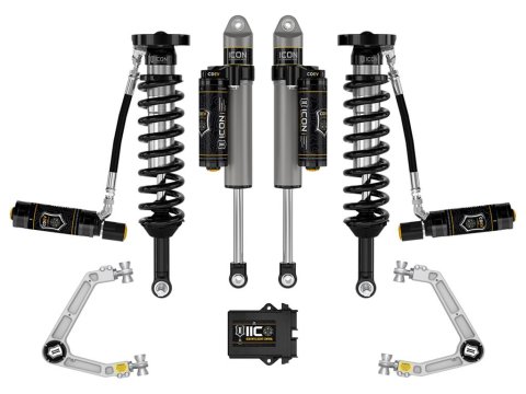 ICON 2023 Chevrolet Colorado 1.75-2.5in Stage 6 Suspension System w/ Billet UCA (1x ico78761DJ, 1x ico77751EP, 1x ico71671E, 1x ico73000)