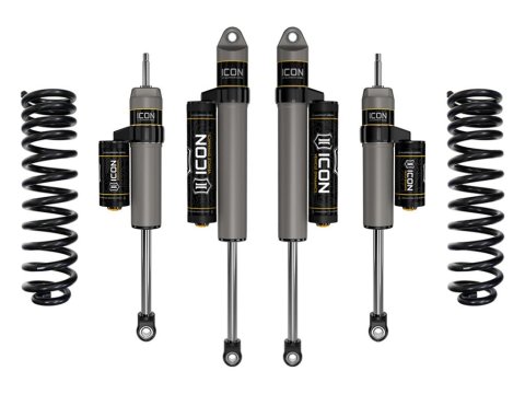 ICON 23-24 Ford F-250/F-350 Super Duty 4WD Diesel 2.5in Lift Stage 2 Suspension System (1x ico37705P, 1x ico67700P, 1x ico62511, 1x ico62512)