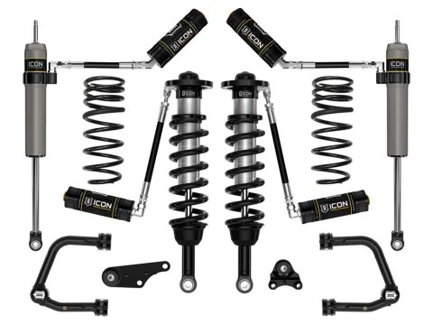 ICON 2024+ Toyota Tacoma Stage 4 Suspension System Tubular w/ Triple Rate Spring (1x ico51213, 1x ico55160, 1x ico58780, 1x ico57808P, 1x ico58452DJ)