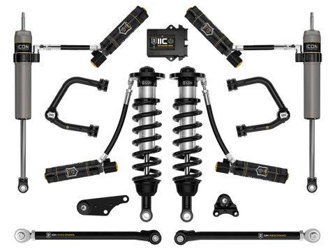 ICON 2024+ Toyota Tacoma 1.25in-3in Stage 10 Suspension System Tubular (Bundled Kit)