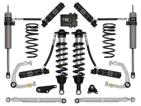 ICON 2024+ Toyota Tacoma 1.25in-3in Stage 10 Suspension System Billet w/ Triple Rate Spring (Bundled Kit)