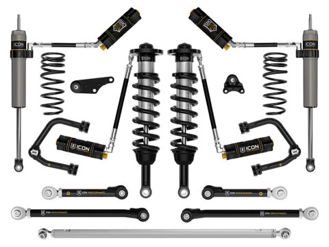 ICON 2024+ Toyota Tacoma 1.25in-3in Stage 11 Suspension System Tubular (Bundled Kit)