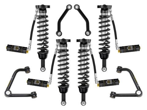 ICON 21-24 GM Tahoe/Suburban/Yukon/Yukon XL 2.5-3.25in Stage 4 Suspension System (1x ico78620DJ, 1x ico71020, 1x ico71657C, 1x ico71660C)