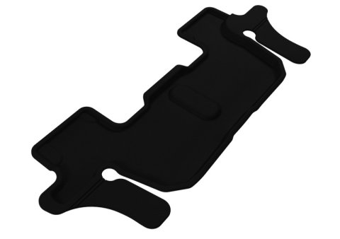 3D MAXpider 11-14 Ford Explorer w/ 2nd Row Center Console Kagu Black Full Set