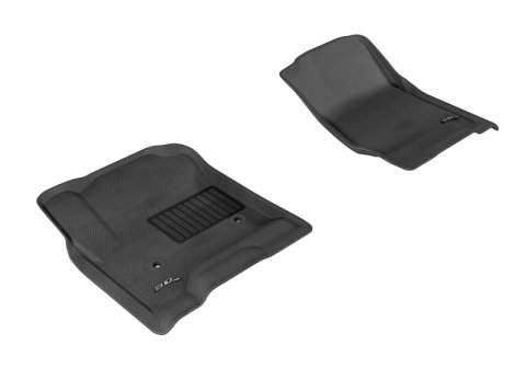 3D MAXpider 14-19 Chevrolet Silverado 1500 Double Cab / 2500HD / 3500HD Kagu Black Full Set