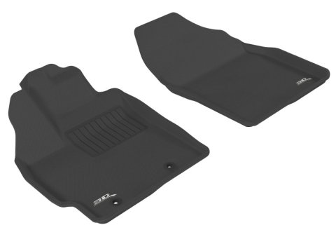 3D MAXpider 12-17 Toyota Prius V Kagu Black Full Set