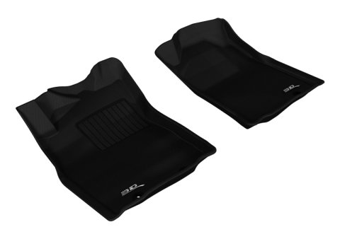3D MAXpider 12-15 Toyota Tacoma Access Cab Kagu Black Full Set W/STORAGE BOX