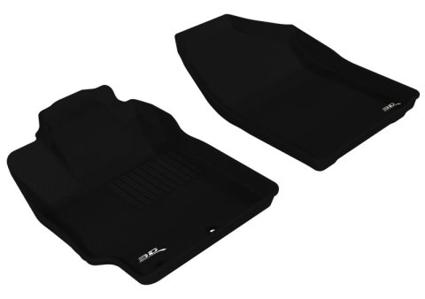 3D MAXpider 12-15 Toyota Prius C Kagu Black Full Set
