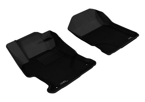 3D MAXpider 12-13 Honda CIvic Coupe Kagu Black Full Set