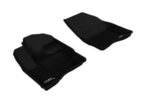 3D MAXpider 10-19 Ford Taurus Kagu Black Full Set (Post)