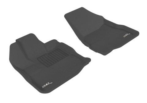 3D MAXpider 10-17 GMC Terrain Kagu Black Full Set (2 Hooks)