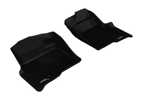 3D MAXpider 10-14 Ford F-150 Super Cab Kagu Black Full Set