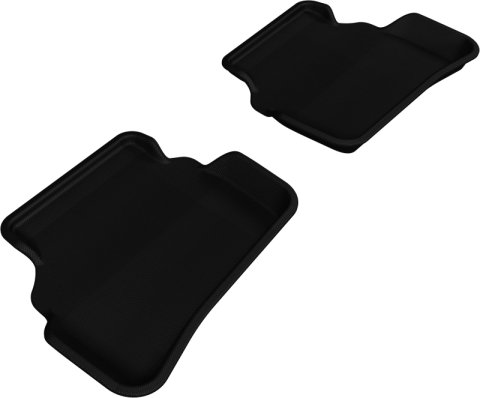 3D MAXpider 08-14 Mercedes-Benz C-CLASS Sedan (W204) / C63 AMG Sedan (W204) Kagu Black Full Set