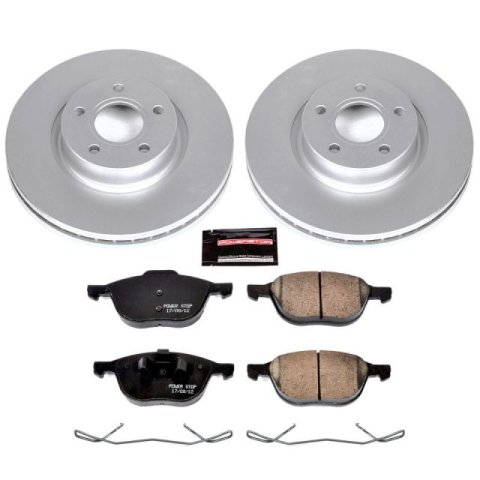 Power Stop 13-17 Ford C-Max Front & Rear Z23 Evolution Sport Coated Brake Kit (1x psbCRK6398, 1x psbCRK4575)