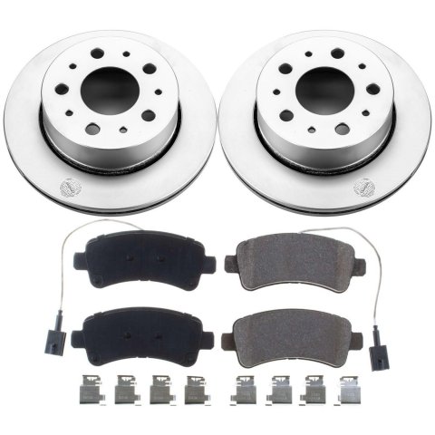 Power Stop 15-19 Ram ProMaster 1500 Front & Rear Z17 Evolution Geomet Coated Brake Kit (1x psbCRK7303, 1x psbCRK7314)