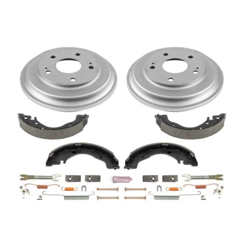 Power Stop 06-11 Honda Civic Front & Rear Z23 Evolution Sport Brake Kit (1x psbKOE15397DK, 1x psbK2384)