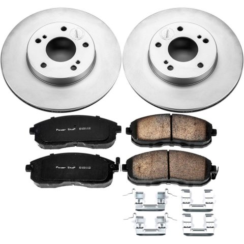Power Stop 89-94 Nissan Maxima Front & Rear Z17 Evolution Geomet Coated Brake Kit (1x psbCRK660, 1x psbCRK3099)
