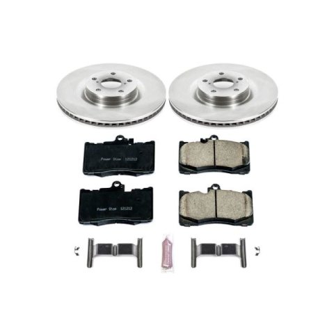 Power Stop 2013 Lexus IS350 Front & Rear Autospecialty Brake Kit (1x psbKOE2977, 1x psbKOE6355)