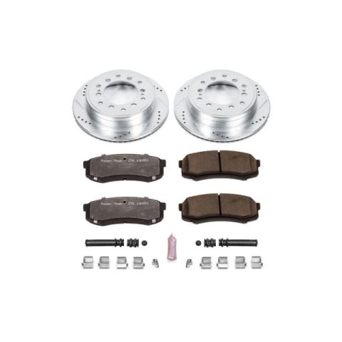 Power Stop 10-19 Lexus GX460 Front & Rear Z36 Truck & Tow Brake Kit (1x psbK5875-36, 1x psbK5873-36)