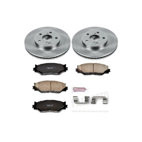 Power Stop 10-13 Lexus IS250 Front & Rear Autospecialty Brake Kit (1x psbKOE2977, 1x psbKOE2406)
