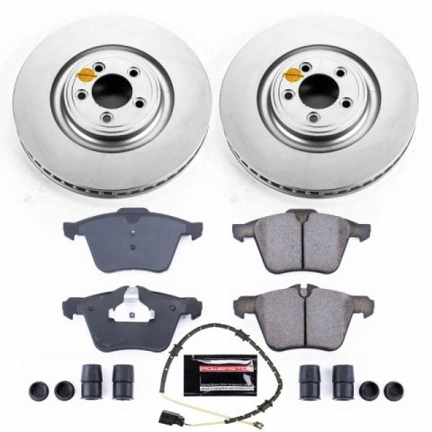 Power Stop 10-12 Jaguar XK Front & Rear Z23 Evolution Sport Coated Brake Kit (1x psbCRK6282, 1x psbCRK4612)