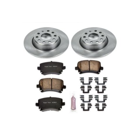 Power Stop 09-10 Volkswagen Tiguan Front & Rear Autospecialty Brake Kit (1x psbKOE2261, 1x psbKOE2963)
