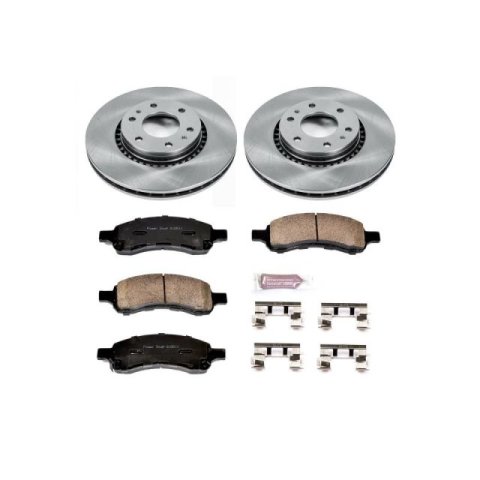 Power Stop 06-07 Buick Rainier Front & Rear Autospecialty Brake Kit (1x psbKOE2059, 1x psbKOE2050)