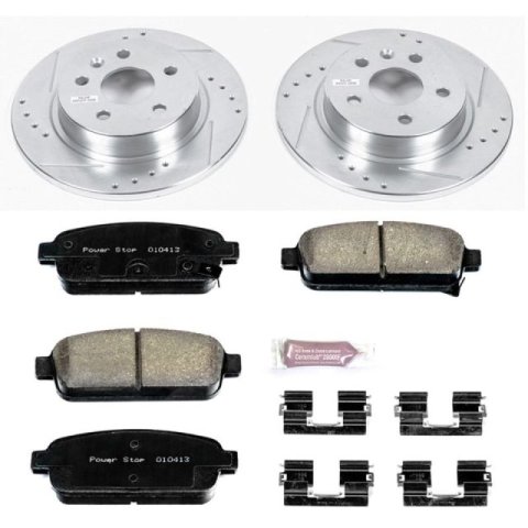 Power Stop 18-20 Buick Encore Front & Rear Z23 Evolution Sport Brake Kit (1x psbK8316, 1x psbK5544)