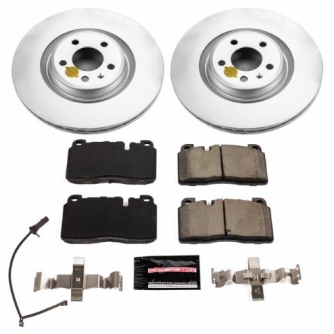 Power Stop 17-18 Audi A6 Front & Rear Z23 Evolution Sport Coated Brake Kit (1x psbCRK7073, 1x psbCRK6139)