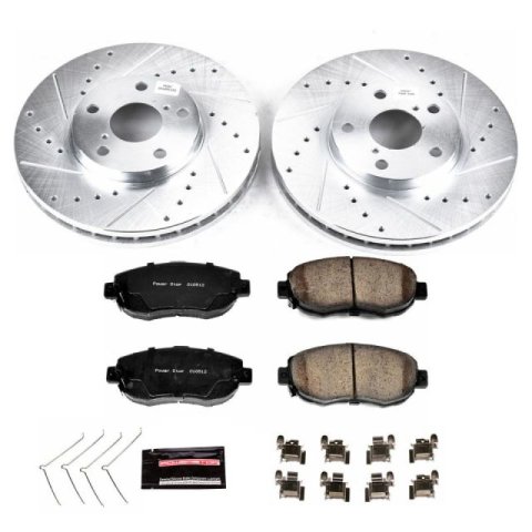 Power Stop 98-05 Lexus GS300 Front & Rear Z23 Evolution Sport Brake Kit (1x psbK1077, 1x psbK1149)