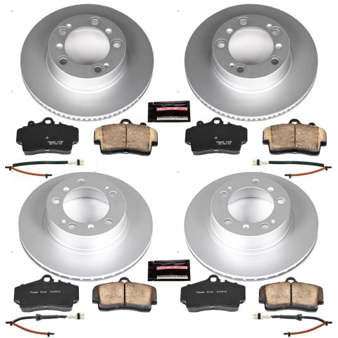 Power Stop 97-04 Porsche Boxster Front & Rear Z23 Evolution Sport Coated Brake Kit (1x psbCRK850, 1x psbCRK857)