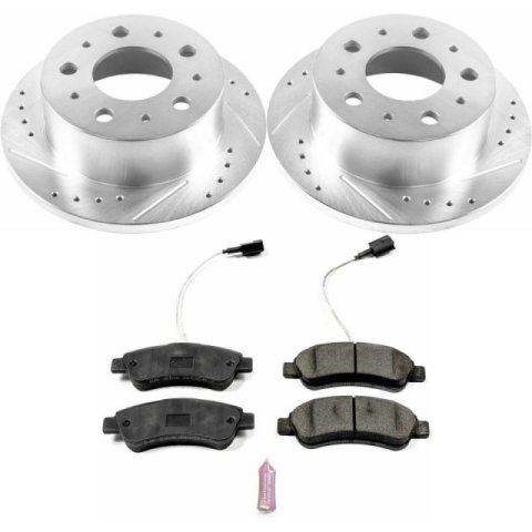 Power Stop 2019 Ram ProMaster 2500 Front & Rear Z36 Truck & Tow Brake Kit (1x psbK7303-36, 1x psbK7310-36)