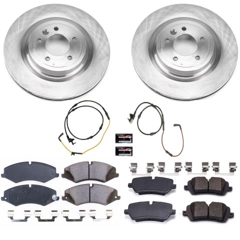 Power Stop 2017 Land Rover Discovery Front & Rear Autospecialty Brake Kit (1x psbKOE7174, 1x psbKOE7079)