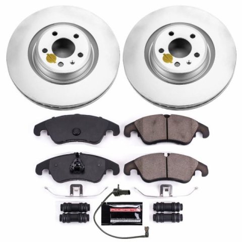 Power Stop 2012 Audi A7 Quattro Front & Rear Z23 Evolution Sport Coated Brake Kit (1x psbCRK6140, 1x psbCRK6001)
