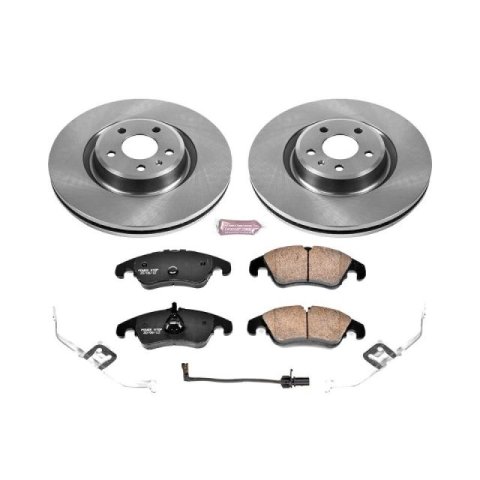 Power Stop 2012 Audi A7 Quattro Front & Rear Autospecialty Brake Kit (1x psbKOE6140, 1x psbKOE6001)