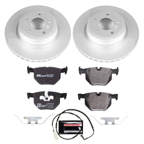 Power Stop 2011 BMW 335d Front & Rear Euro-Stop Brake Kit (1x psbESK045, 1x psbESK6055)