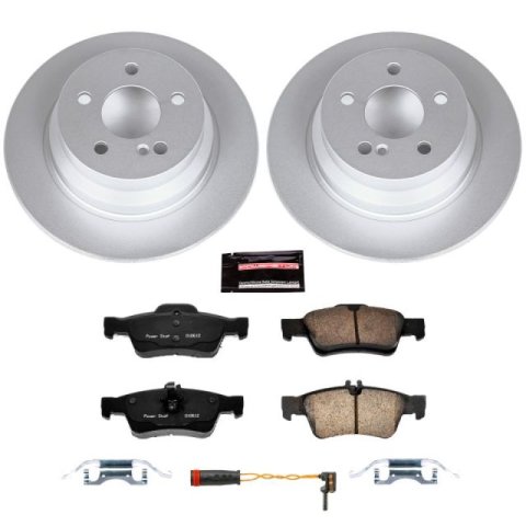Power Stop 2004 Mercedes-Benz E320 Front & Rear Z23 Evolution Sport Coated Brake Kit (1x psbCRK7745, 1x psbCRK5168)