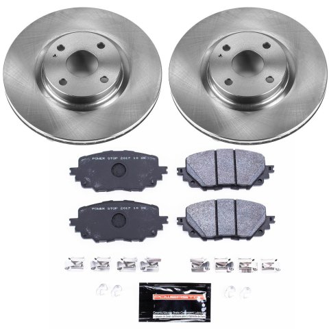 Power Stop 17-19 Fiat 124 Spider Front & Rear Track Day SPEC Brake Kit (1x psbTDSK7358, 1x psbTDSK7362)