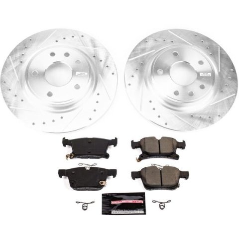 Power Stop 17-19 Chrysler Pacifica Front & Rear Z23 Evolution Sport Brake Kit (1x psbK7845, 1x psbK5959)