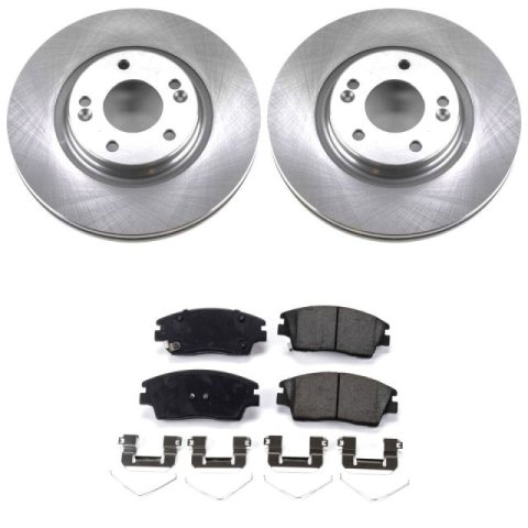 Power Stop 17-18 Kia Sportage Front & Rear Autospecialty Brake Kit (1x psbKOE8016, 1x psbKOE7355)