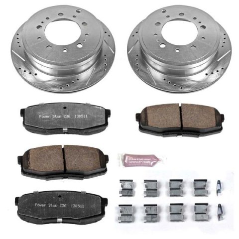 Power Stop 16-18 Lexus LX570 Front & Rear Z36 Truck & Tow Brake Kit (1x psbK3073-36, 1x psbK2952-36)