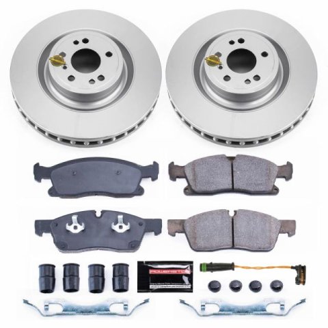 Power Stop 16-17 Mercedes-Benz GLE400 Front & Rear Z23 Evolution Sport Coated Brake Kit (1x psbCRK6903, 1x psbCRK7438)