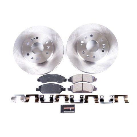 Power Stop 15-19 Cadillac Escalade Front & Rear Autospecialty Brake Kit (1x psbKOE6562, 1x psbKOE2069)