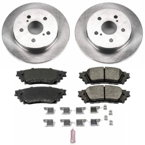 Power Stop 15-17 Lexus NX200t Front & Rear Autospecialty Brake Kit (1x psbKOE7739, 1x psbKOE4713)