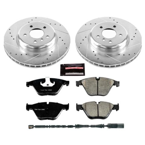 Power Stop 14-16 BMW 535d Front & Rear Z23 Evolution Sport Brake Kit (1x psbK6020, 1x psbK6034)