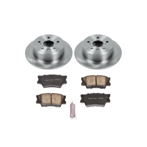 Power Stop 13-18 Lexus ES300h Front & Rear Autospecialty Brake Kit (1x psbKOE6520, 1x psbKOE3053)