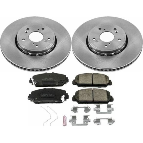 Power Stop 13-18 Acura RDX Front & Rear Autospecialty Brake Kit (1x psbKOE6940, 1x psbKOE206)