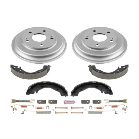 Power Stop 13-15 Honda Civic Coupe Front & Rear Autospecialty Brake Kit (1x psbKOE1043, 1x psbKOE15398DK)