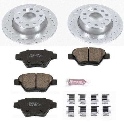 Power Stop 12-15 Volkswagen Passat Front & Rear Z23 Evolution Sport Brake Kit (1x psbK2963, 1x psbK5667)